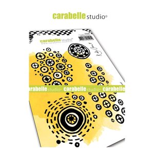 Sello Carabelle tipo cling A6 Round and Around