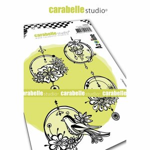 Sello Carabelle tipo Cling A6 Cercles Suspendus
