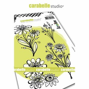 Sello Carabelle tipo Cling A6 Bouquet du Matin