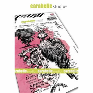 Sello Carabelle tipo Cling A6 Dictionary of Gardening