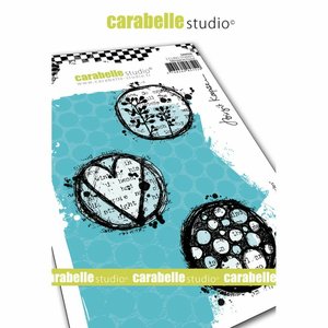 Sello Carabelle tipo Cling A6 Playful Circles