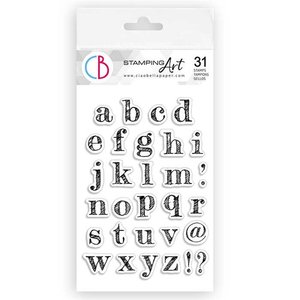Sellos Ciao Bella Design Lowercase Alphabet