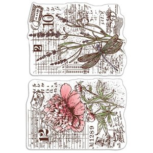 Sellos Ciao Bella 4x6" Botanical Postcards