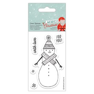 Sellos Docrafts Merriest Christmas Snowman