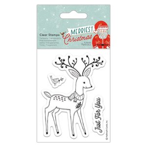 Sellos Docrafts Merriest Christmas Stag
