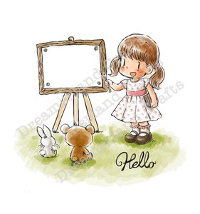 Sello Message Board Dreamerland Crafts