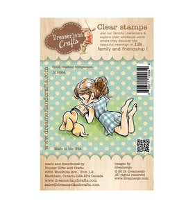 Sello Good reading companion Dreamerland Crafts