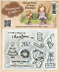 Sellos Mix & Match Christmas for Dreamerland Crafts