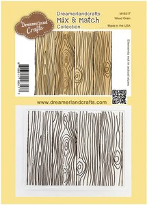 Sellos Wood grain for Dreamerland Crafts