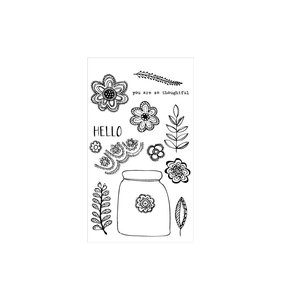 Floral Lace Jar