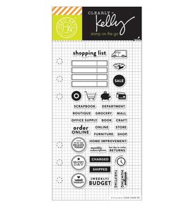 Sello para planners Kelly´s Shopping