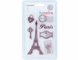 Sellos acrílicos Innspiro Recuerdos de París