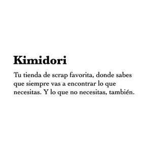 Sello Definiciones Scraperas Kimidori