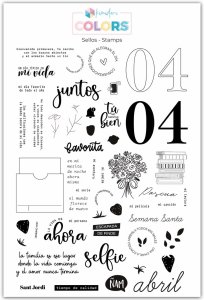 Sello Kimidori Colors Abril 2026