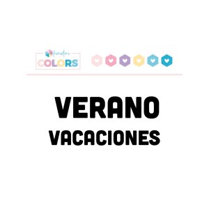 Mini sello Kimidori Colors Verano Vacaciones