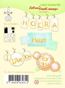 Sellos Leane Creatif  Labels and more