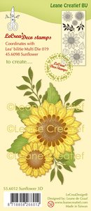 Sellos Leane Creatif Sunflower