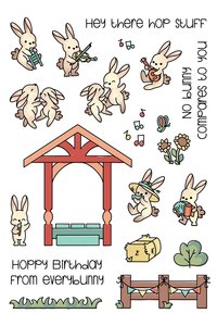 Sellos LDRS Creative Bunny Band pals