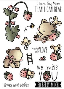 Sellos LDRS Creative Strawberry Patch