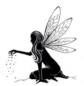Sello Lavinia Hada Fairy Dust Silhouette