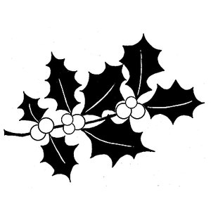 Sellos Lavinia Christmas Holly