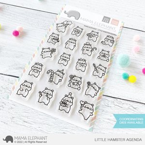 Sellos Mama Elephant Little Hamster Agenda