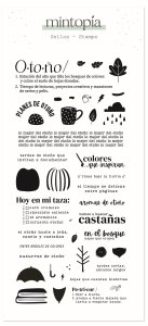 Sello de Mintopía Otoño CASTELLANO by Scrapbypat
