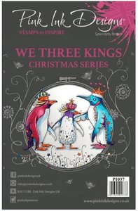 Sellos Pink Ink Designs s/ Christmas mod. We Three Kings