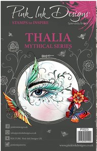 Sellos Pink Ink Designs s/ Mythical mod. Thalia
