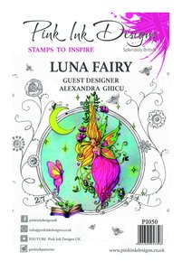 Sellos Pink Ink Designs s/ A Ghicu mod. Luna Fairy
