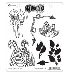 Sellos Dylusions tipo Cling Doodle Parts