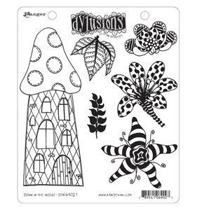 Sellos Dylusions tipo Cling Down In The Woods
