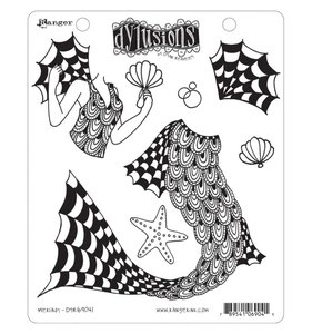 Sellos Dylusions tipo Cling Merlady