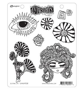 Sellos Dylusions tipo Cling Ocean Life