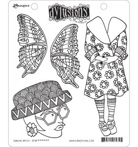 Sellos Dylusions tipo Cling Sunday Best