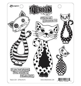 Sellos Dylusions tipo Cling Puddy Cat