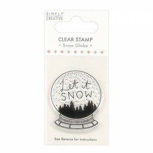 Sellos Simple Creative Christmas Let It Snow
