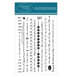 Sellos Birthday Borders