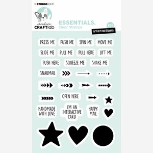 Sellos Creative Craftlab Essentials Text Interactions For Slider Pop-Up