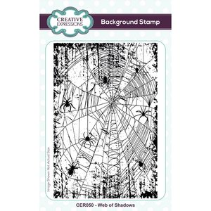 Sellos de caucho Creative Expressions Halloween Web of Shadows