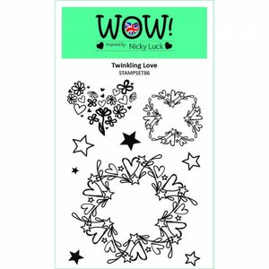 Sellos WoW 6x4&quot; Twinkling Love