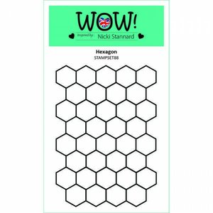 Sellos WoW 6x4&quot; Hexagon