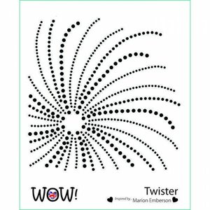 Máscara WoW 6x6&quot; Twister