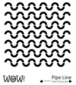 Máscara WoW 6x6&quot; Pipe Line