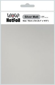 Foil para estampado en caliente WOW Hot Foil Silver Matt