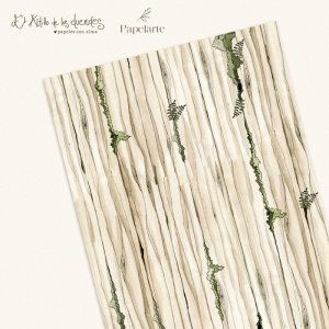 Textura para encuadernar Alas de Hada madera con musgo de El Altillo de los Duendes
