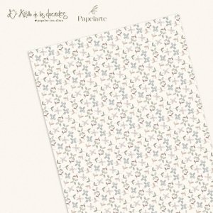 Textura para encuadernar Alas de Hada flores de El Altillo de los Duendes