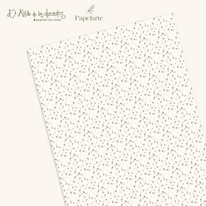 Textura para encuadernar Alas de Hada florecitas de El Altillo de los Duendes