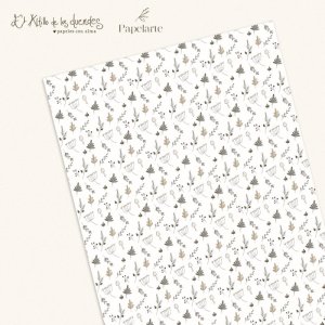 Textura para encuadernar Alas de Hada ramitas de El Altillo de los Duendes