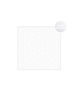 Vellum con foil Isatis Frosted White